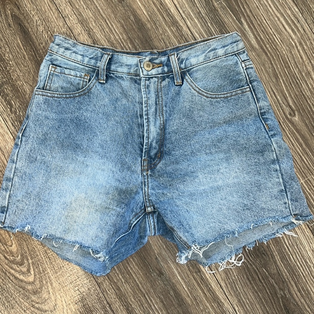 J Galt denim jean shorts cut offs size small Brandy Melville
